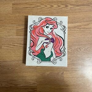 Disney Little Mermaid Ariel Canvas Art  licensed Disney